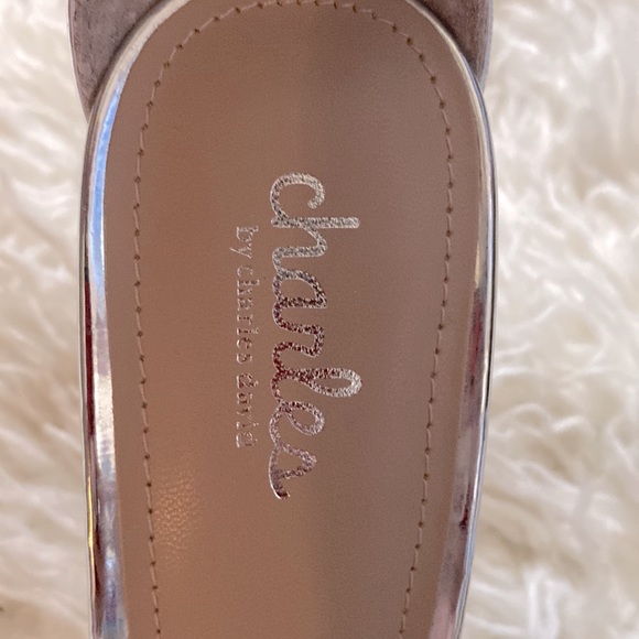 CHARLES BY CHARLES DAVID Poison Ankle Strap Pumps Size 7.5 - Picture 7 of 11